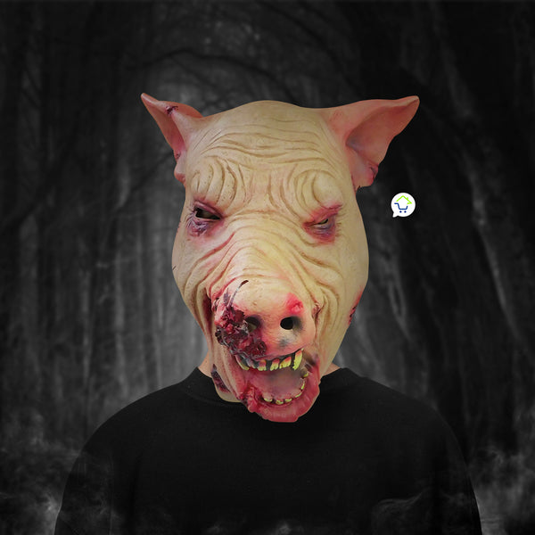 Mascara Cerdo Diabolico Latex
