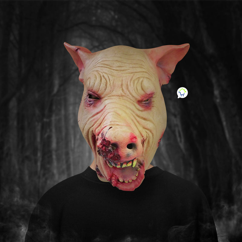 Mascara Cerdo Diabolico Latex