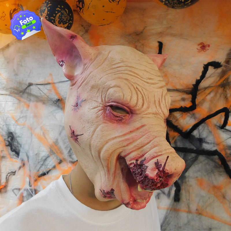 Mascara Cerdo Diabolico Latex