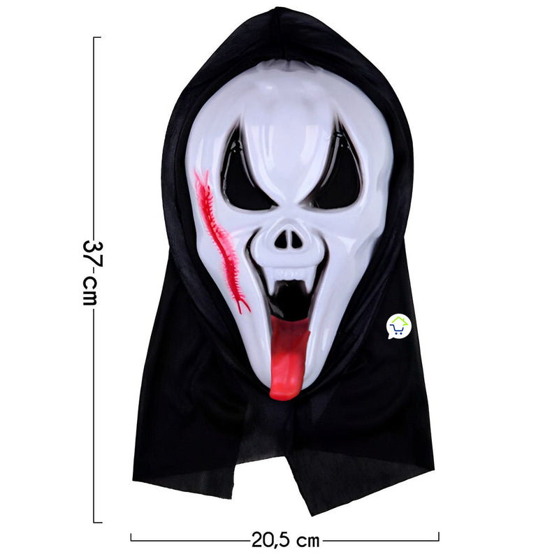 Mascara Sangre Esqueleto Halloween