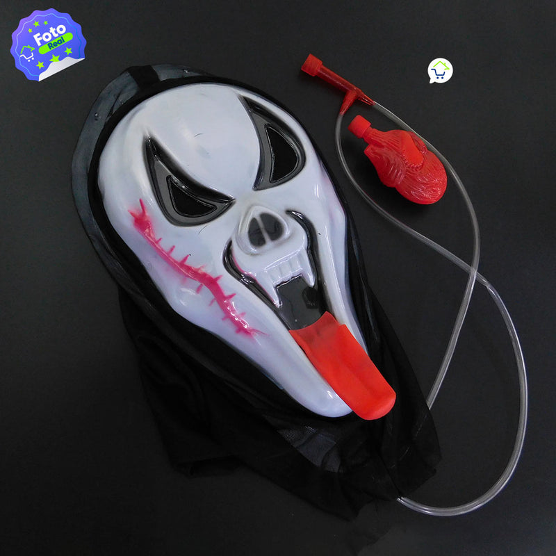 Mascara Sangre Esqueleto Halloween