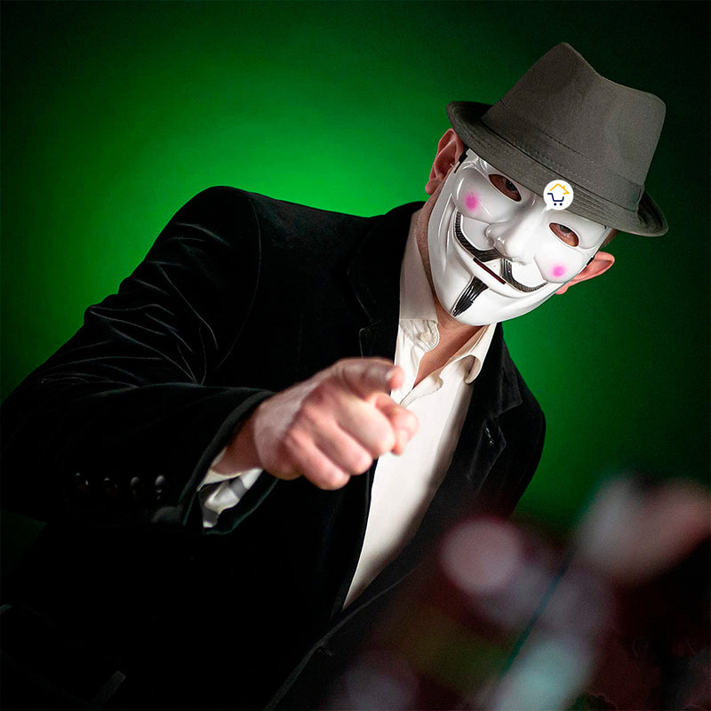 Mascara Anonymous Hacker Fiesta