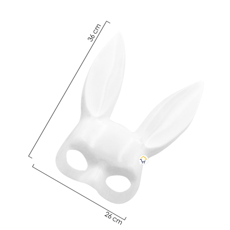 Mascara Coneja Negro Mujer