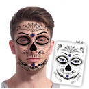 Disfraz Catrina Halloween Tatuaje Tempor