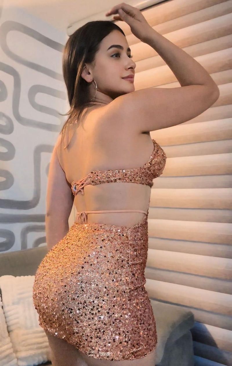 Vestido en lentejuelas ZOE