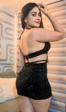 Vestido en lentejuelas ZOE