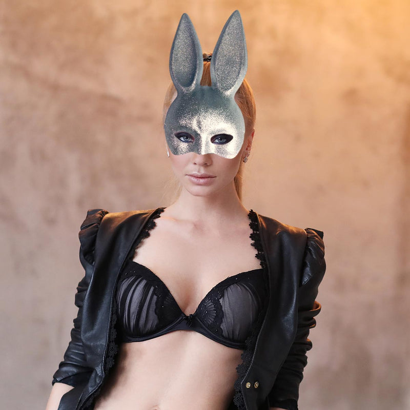 Mascara Conejo Sexy Media Cara