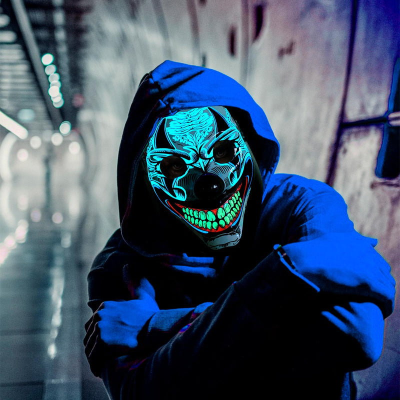 Mascara Luminosa De Demonio