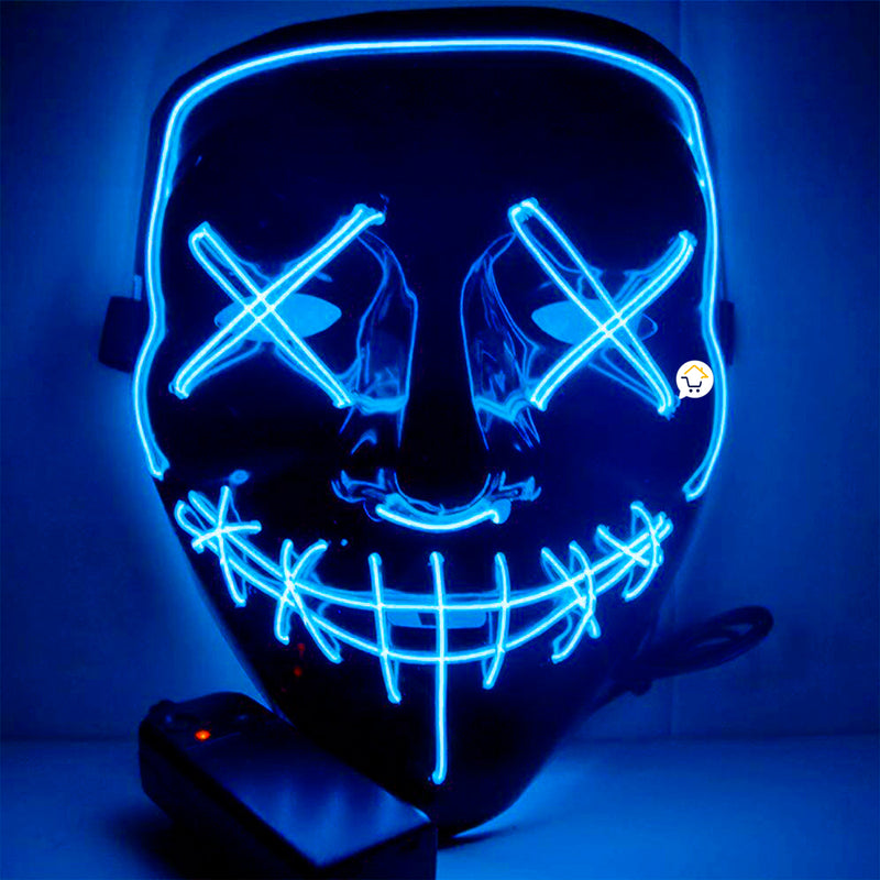 Máscara LED La Purga: Una Noche Sin Límites