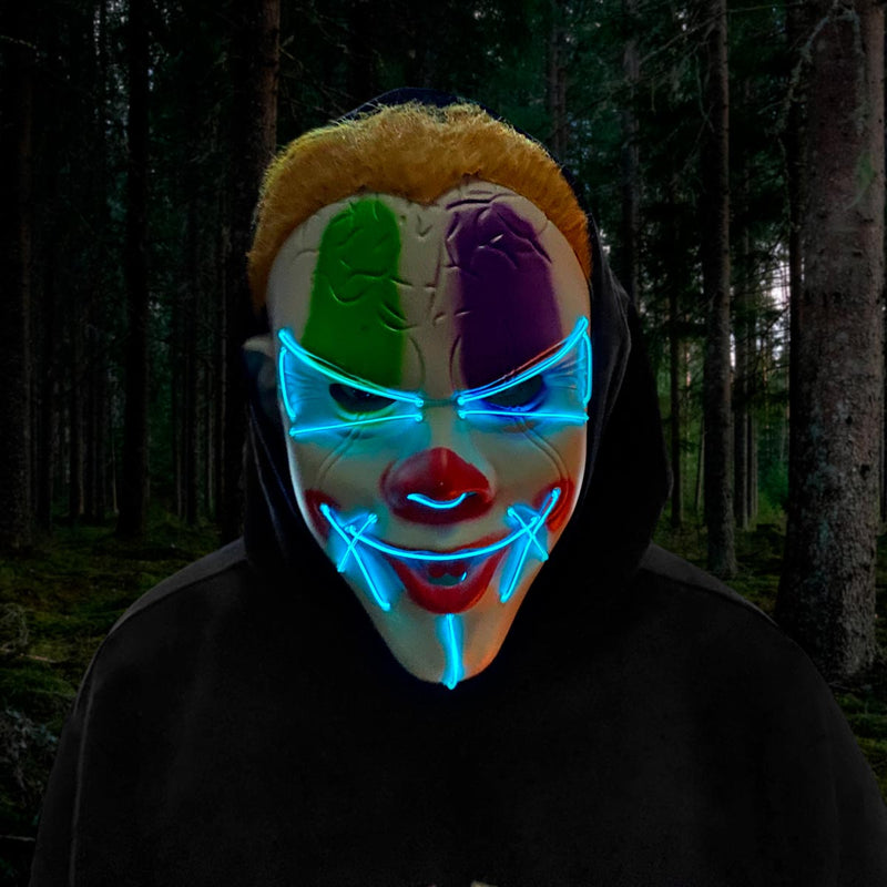 Mascara Payaso It LED Luz