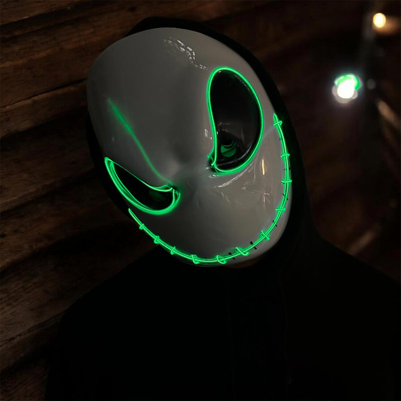 Mascara Jack Luz Neon Halloween