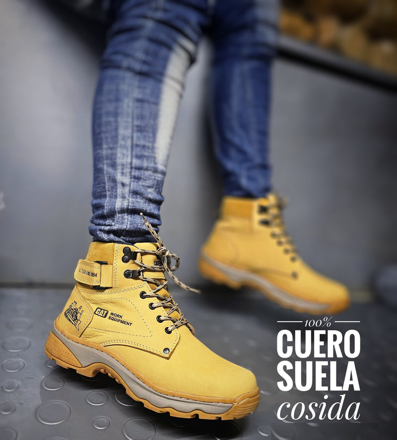 Bota 100% Cuero CAT