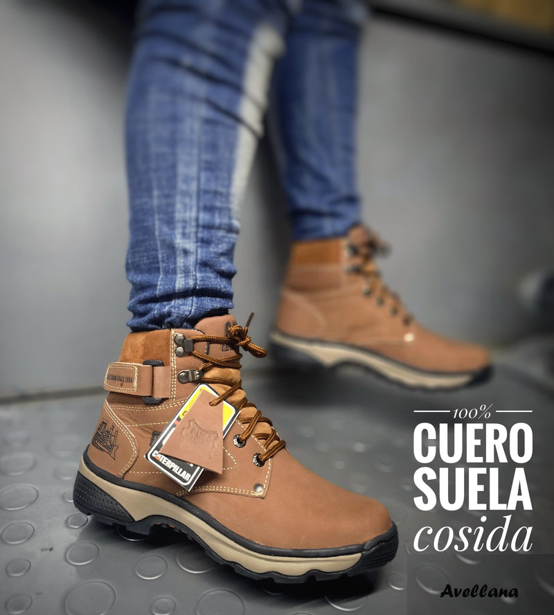 Bota 100% Cuero CAT