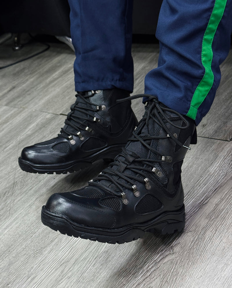 Bota Táctica de Cuero