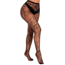 Panty Medias Negras Telaraña