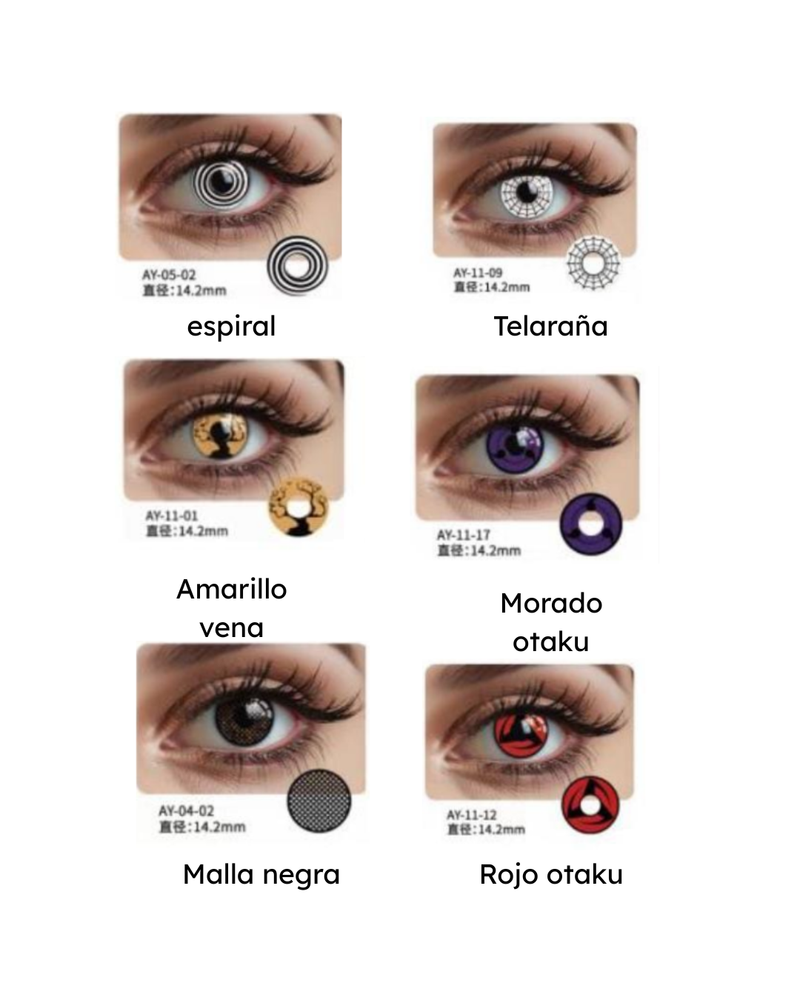 Lentes De Contacto Con Protector