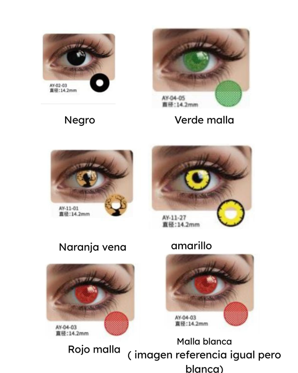 Lentes De Contacto Con Protector