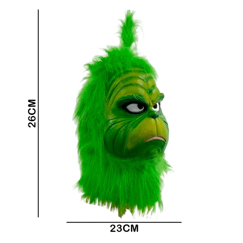 Máscara del Grinch Látex