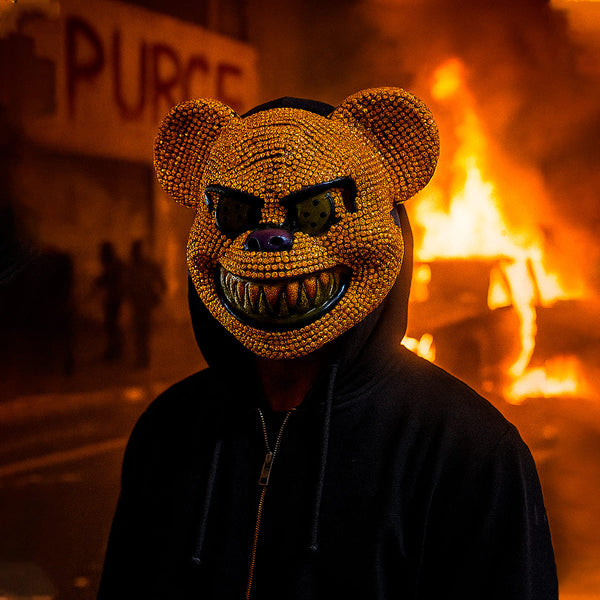 Gray helmet for bikers