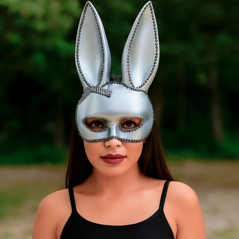 Mascara Conejo Elegante Disfraz