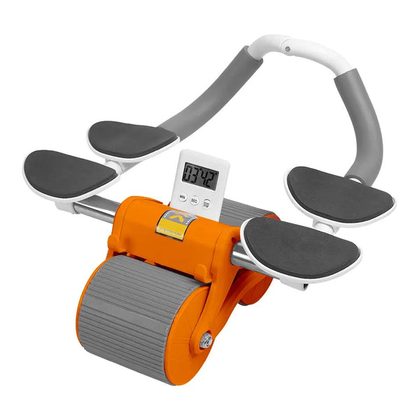 Rueda Abdominal Automática con Soporte para Codos