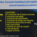 Traje neon hora loca x 136pcs