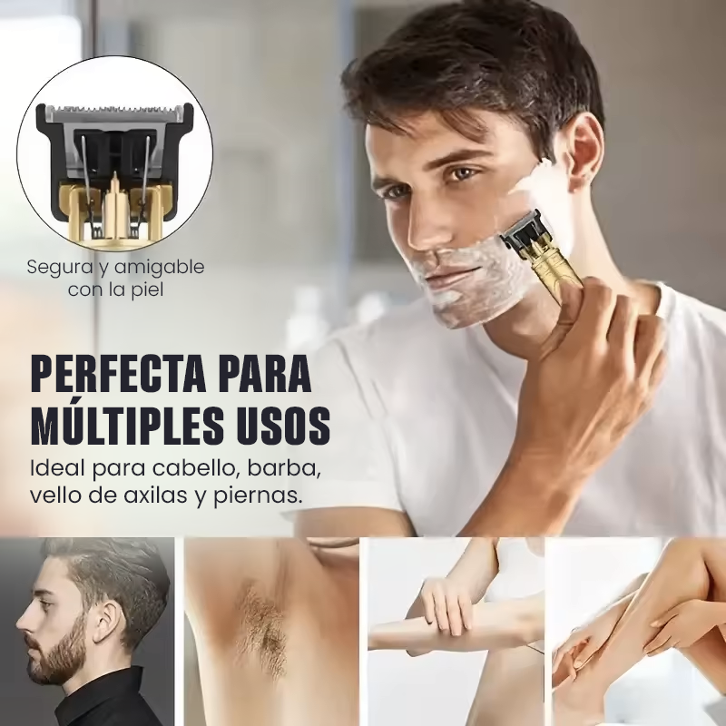 Maquina De Afeitar Y Patillera 3 En 1