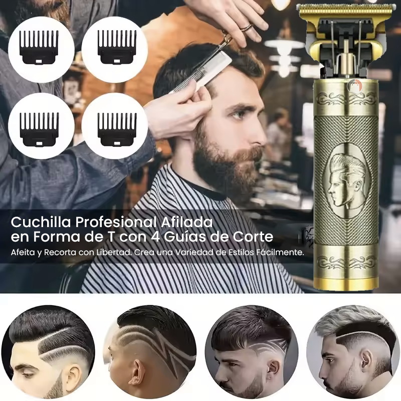 Maquina De Afeitar Y Patillera 3 En 1