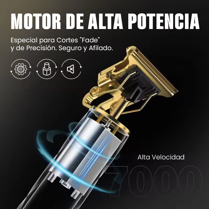 Maquina De Afeitar Y Patillera 3 En 1