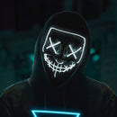 Máscara LED La Purga: Una Noche Sin Límites