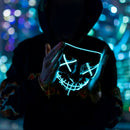 Máscara LED La Purga: Una Noche Sin Límites