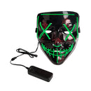 Máscara LED La Purga: Una Noche Sin Límites