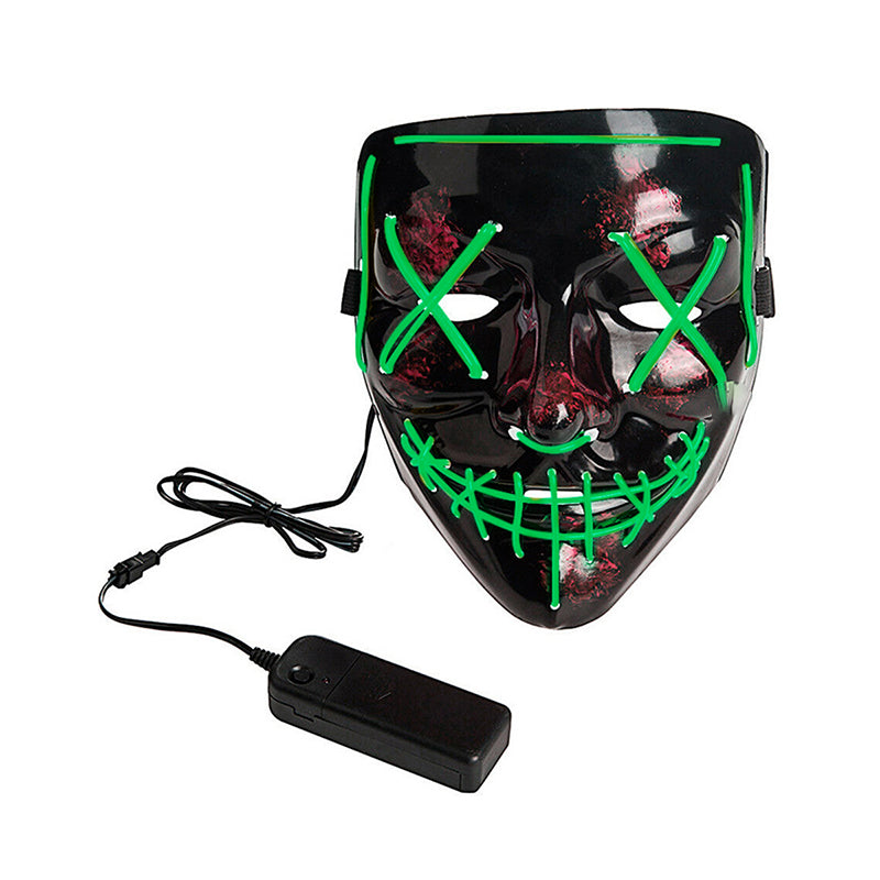Máscara LED La Purga: Una Noche Sin Límites
