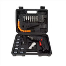 Destornillador Electrico Inalambrico 3.6V, Torque 3.5Nm, Set 47 Piezas
