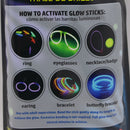 Traje neon hora loca x 136pcs