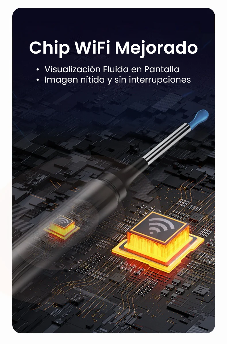 Limpiador de Oídos com Cámara