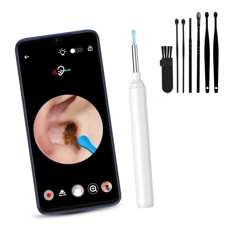 Limpiador de Oídos com Cámara
