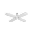 Lampara Bombillo Led 4 Aspas Desplegable