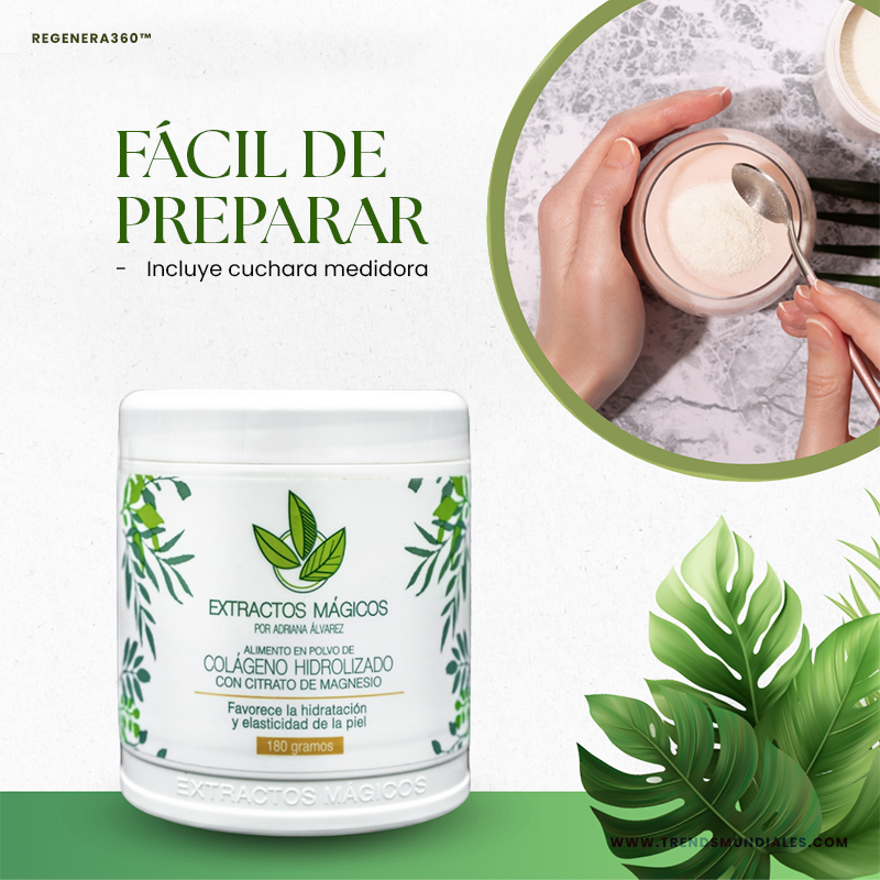 REGENERA360™ Sistema de Reparación Interna con Colágeno y Magnesio