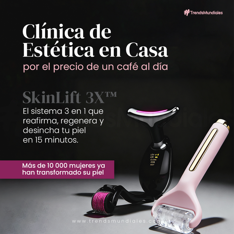 SkinLift 3X™ Sistema de Renovación Facial Antiarrugas