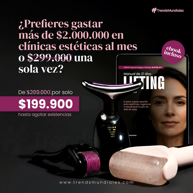 SkinLift 3X™ Sistema de Renovación Facial Antiarrugas
